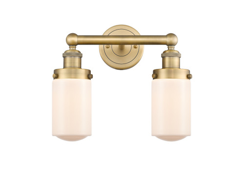 INNOVATIONS 616-2W-BB-G311 Dover 2 15.5 inch Bath Vanity Light Brushed Brass