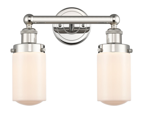 INNOVATIONS 616-2W-PN-G311 Dover 2 15.5 inch Bath Vanity Light Polished Nickel