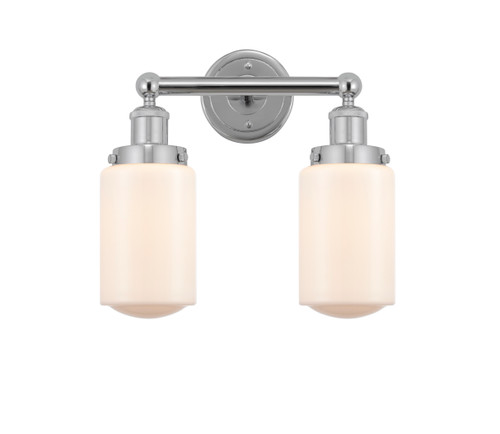 INNOVATIONS 616-2W-PC-G311 Dover 2 Light 15.5 inch Bath Vanity Light Polished Chrome