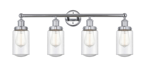 INNOVATIONS 616-4W-PC-G314 Dover 4 Light 33.5 inch Bath Vanity Light Polished Chrome