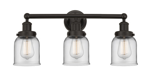 INNOVATIONS 616-3W-OB-G52 Bell 3 Light 24.5 inch Bath Vanity Light Oil Rubbed Bronze