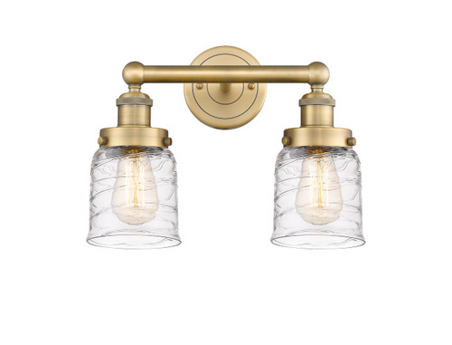 INNOVATIONS 616-2W-BB-G513 Bell 2 15.5 inch Bath Vanity Light Brushed Brass