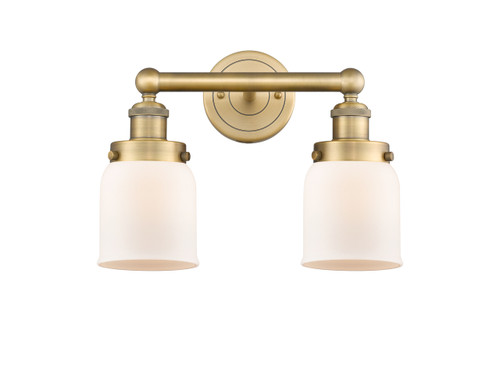 INNOVATIONS 616-2W-BB-G51 Bell 2 15.5 inch Bath Vanity Light Brushed Brass