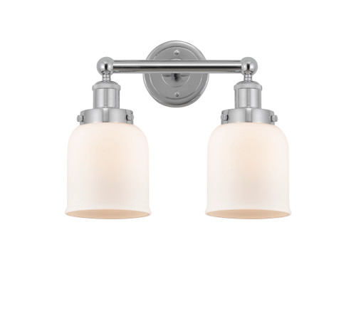 INNOVATIONS 616-2W-PC-G51 Bell 2 Light 15.5 inch Bath Vanity Light Polished Chrome