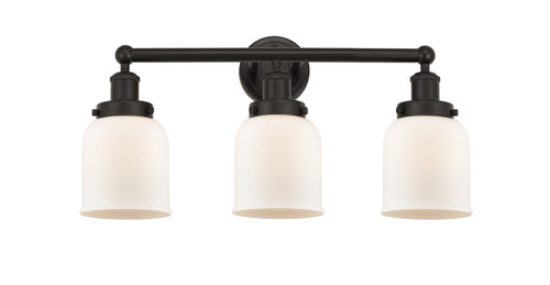 INNOVATIONS 616-3W-OB-G51 Bell 3 Light 24.5 inch Bath Vanity Light Oil Rubbed Bronze