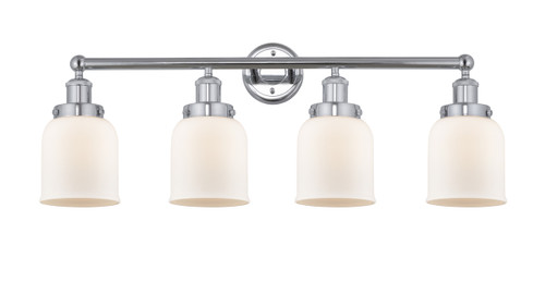 INNOVATIONS 616-4W-PC-G51 Bell 4 Light 33.5 inch Bath Vanity Light Polished Chrome