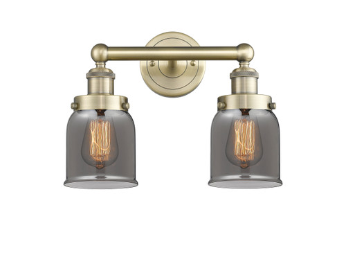 INNOVATIONS 616-2W-AB-G53 Bell 2 15.5 inch Bath Vanity Light Antique Brass
