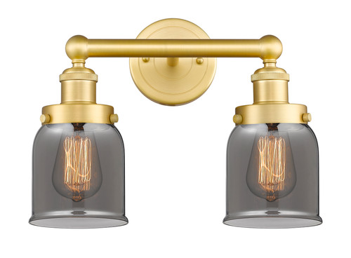 INNOVATIONS 616-2W-SG-G53 Bell 2 15.5 inch Bath Vanity Light Satin Gold