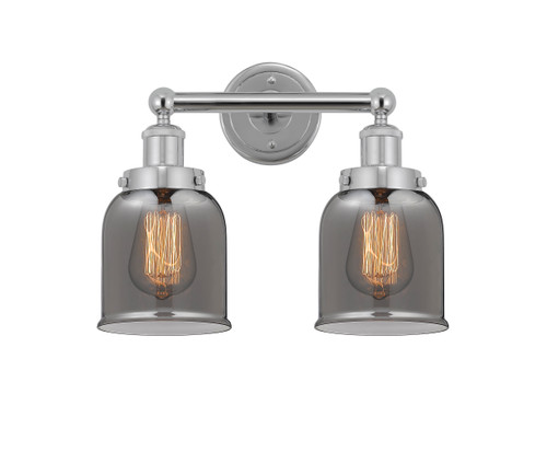 INNOVATIONS 616-2W-PC-G53 Bell 2 Light 15.5 inch Bath Vanity Light Polished Chrome