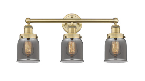 INNOVATIONS 616-3W-BB-G53 Bell 3 24.5 inch Bath Vanity Light Brushed Brass