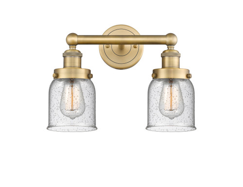 INNOVATIONS 616-2W-BB-G54 Bell 2 15.5 inch Bath Vanity Light Brushed Brass