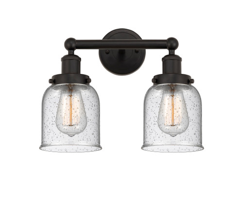 INNOVATIONS 616-2W-OB-G54 Bell 2 Light 15.5 inch Bath Vanity Light Oil Rubbed Bronze