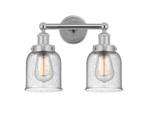 INNOVATIONS 616-2W-PC-G54 Bell 2 Light 15.5 inch Bath Vanity Light Polished Chrome