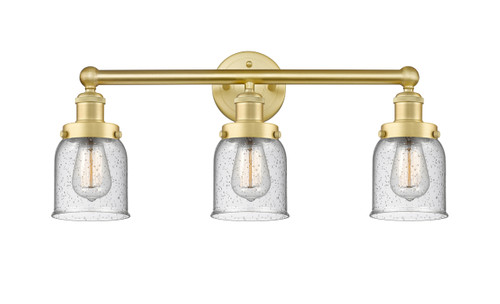 INNOVATIONS 616-3W-SG-G54 Bell 3 24.5 inch Bath Vanity Light Satin Gold
