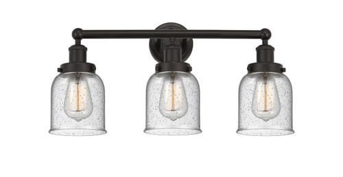 INNOVATIONS 616-3W-OB-G54 Bell 3 Light 24.5 inch Bath Vanity Light Oil Rubbed Bronze