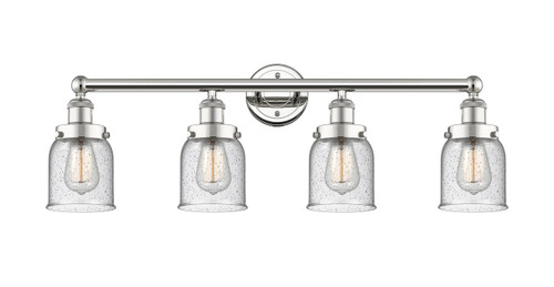 INNOVATIONS 616-4W-PN-G54 Bell 4 33.5 inch Bath Vanity Light Polished Nickel