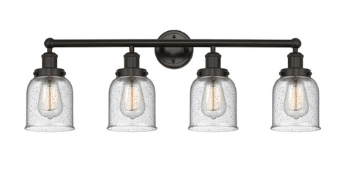 INNOVATIONS 616-4W-OB-G54 Bell 4 Light 33.5 inch Bath Vanity Light Oil Rubbed Bronze