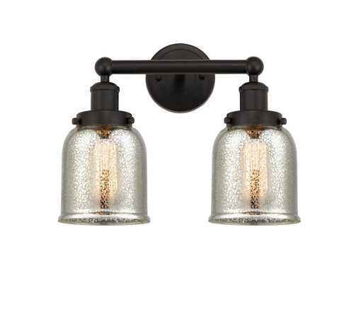 INNOVATIONS 616-2W-OB-G58 Bell 2 Light 15.5 inch Bath Vanity Light Oil Rubbed Bronze