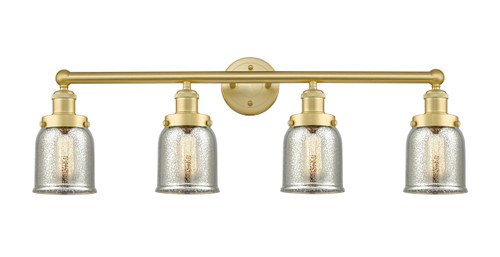 INNOVATIONS 616-4W-SG-G58 Bell 4 33.5 inch Bath Vanity Light Satin Gold