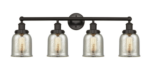 INNOVATIONS 616-4W-OB-G58 Bell 4 Light 33.5 inch Bath Vanity Light Oil Rubbed Bronze