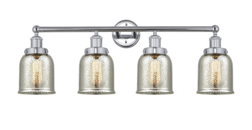 INNOVATIONS 616-4W-PC-G58 Bell 4 Light 33.5 inch Bath Vanity Light Polished Chrome