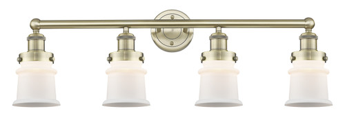 INNOVATIONS 616-4W-AB-G181S Canton 4 32.25 inch Bath Vanity Light Antique Brass