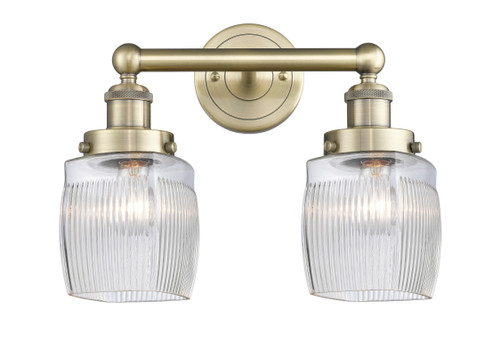 INNOVATIONS 616-2W-AB-G302 Colton 2 15 inch Bath Vanity Light Antique Brass