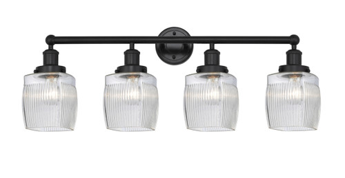 INNOVATIONS 616-4W-BK-G302 Colton 4 Light 33 inch Bath Vanity Light Matte Black
