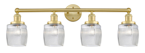 INNOVATIONS 616-4W-SG-G302 Colton 4 33 inch Bath Vanity Light Satin Gold