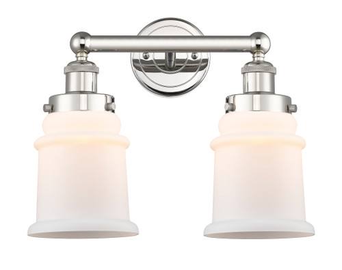INNOVATIONS 616-2W-PN-G181 Canton 2 15 inch Bath Vanity Light Polished Nickel