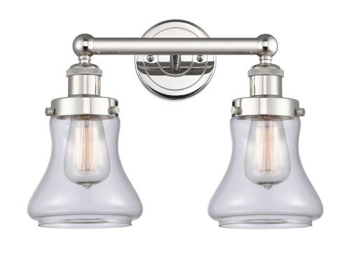 INNOVATIONS 616-2W-PN-G192 Bellmont 2 15.5 inch Bath Vanity Light Polished Nickel