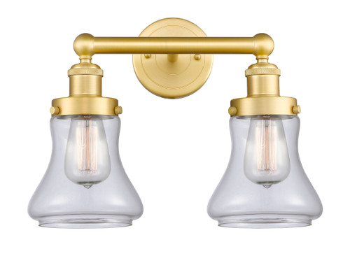 INNOVATIONS 616-2W-SG-G192 Bellmont 2 15.5 inch Bath Vanity Light Satin Gold
