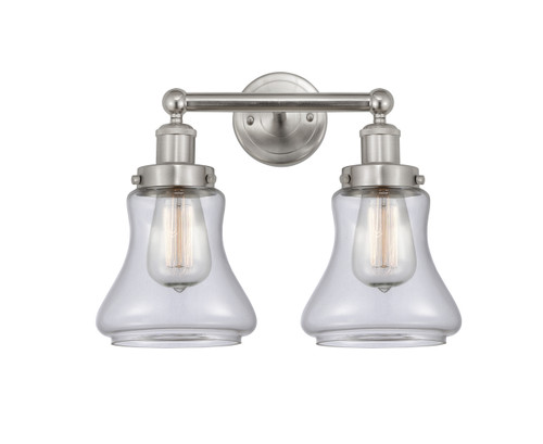 INNOVATIONS 616-2W-SN-G192 Bellmont 2 Light 15.5 inch Bath Vanity Light Brushed Satin Nickel