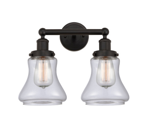 INNOVATIONS 616-2W-OB-G192 Bellmont 2 Light 15.5 inch Bath Vanity Light Oil Rubbed Bronze