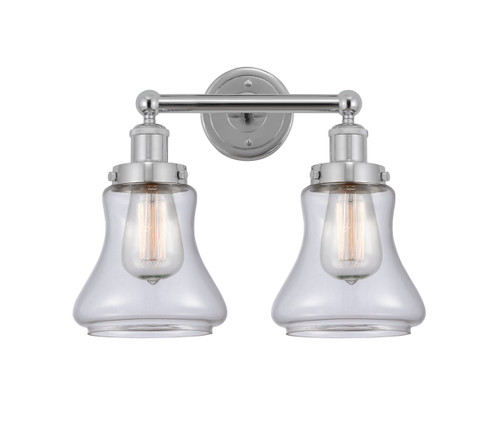 INNOVATIONS 616-2W-PC-G192 Bellmont 2 Light 15.5 inch Bath Vanity Light Polished Chrome
