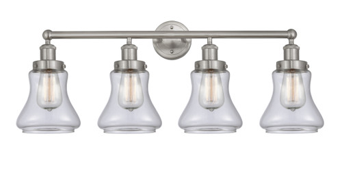 INNOVATIONS 616-4W-SN-G192 Bellmont 4 Light 33.5 inch Bath Vanity Light Brushed Satin Nickel