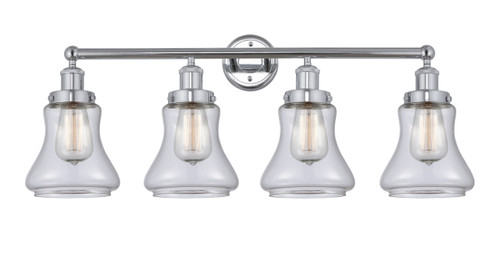 INNOVATIONS 616-4W-PC-G192 Bellmont 4 Light 33.5 inch Bath Vanity Light Polished Chrome
