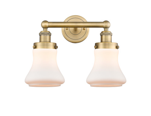INNOVATIONS 616-2W-BB-G191 Bellmont 2 15.5 inch Bath Vanity Light Brushed Brass