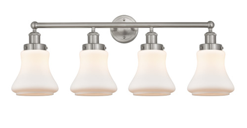INNOVATIONS 616-4W-SN-G191 Bellmont 4 Light 33.5 inch Bath Vanity Light Brushed Satin Nickel