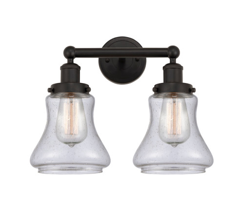 INNOVATIONS 616-2W-OB-G194 Bellmont 2 Light 15.5 inch Bath Vanity Light Oil Rubbed Bronze