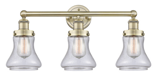INNOVATIONS 616-3W-AB-G194 Bellmont 3 24.5 inch Bath Vanity Light Antique Brass