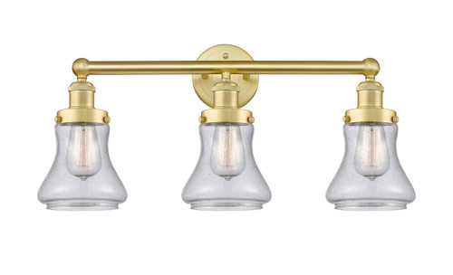 INNOVATIONS 616-3W-SG-G194 Bellmont 3 24.5 inch Bath Vanity Light Satin Gold