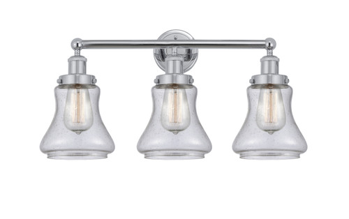 INNOVATIONS 616-3W-PC-G194 Bellmont 3 Light 24.5 inch Bath Vanity Light Polished Chrome