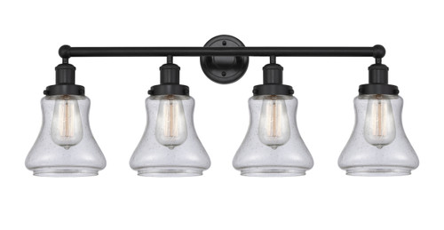 INNOVATIONS 616-4W-BK-G194 Bellmont 4 Light 33.5 inch Bath Vanity Light Matte Black