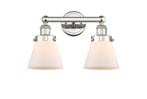 INNOVATIONS 616-2W-PN-G61 Cone 2 15.5 inch Bath Vanity Light Polished Nickel