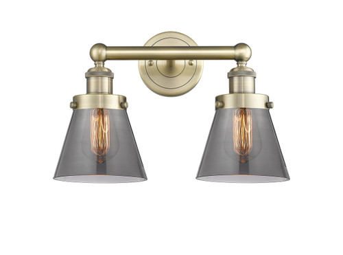 INNOVATIONS 616-2W-AB-G63 Cone 2 15.5 inch Bath Vanity Light Antique Brass