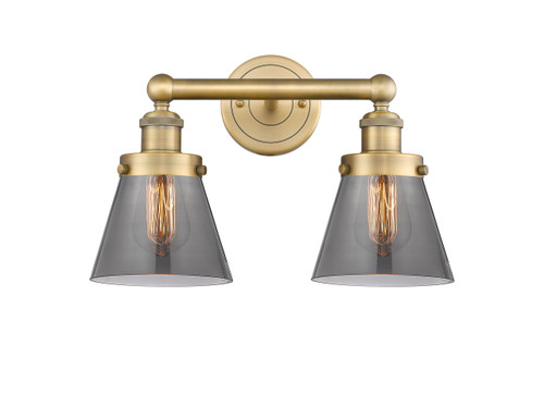 INNOVATIONS 616-2W-BB-G63 Cone 2 15.5 inch Bath Vanity Light Brushed Brass