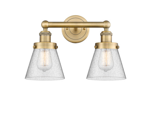 INNOVATIONS 616-2W-BB-G64 Cone 2 15.5 inch Bath Vanity Light Brushed Brass