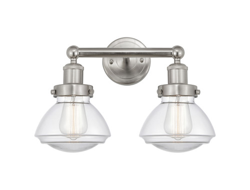 INNOVATIONS 616-2W-SN-G322 Olean 2 Light 15.5 inch Bath Vanity Light Brushed Satin Nickel