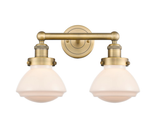 INNOVATIONS 616-2W-BB-G321 Olean 2 15.5 inch Bath Vanity Light Brushed Brass